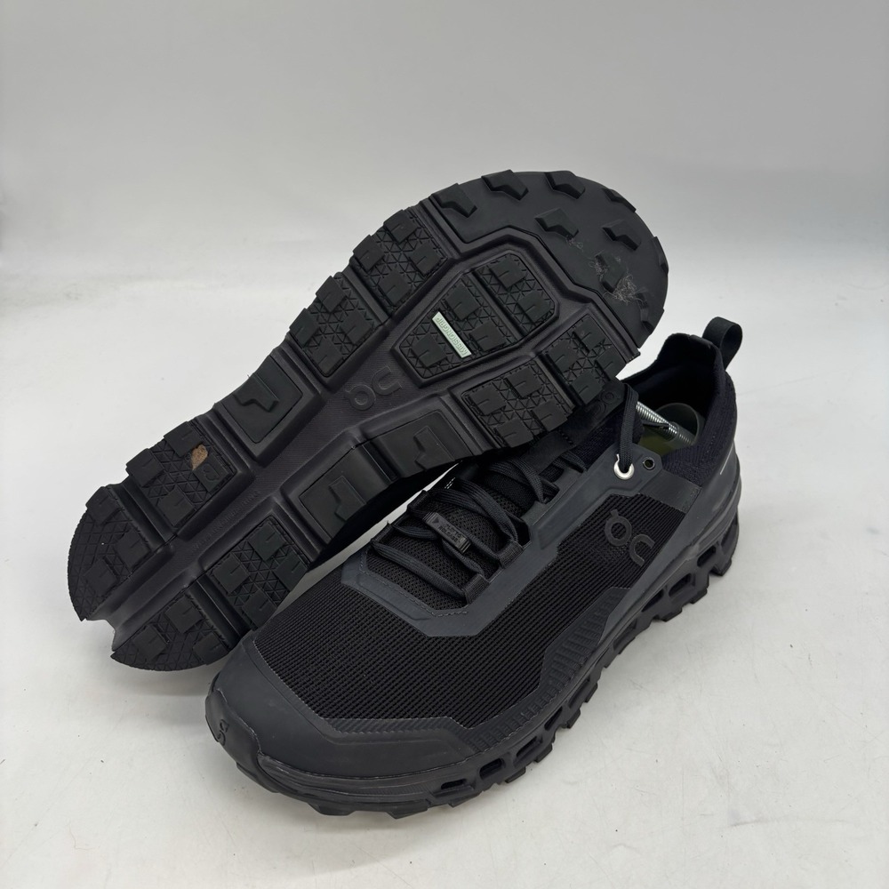 On Cloud Cloudultra 2 Shoes Mens 11.5 Triple Black Comfort Running Sneakers
